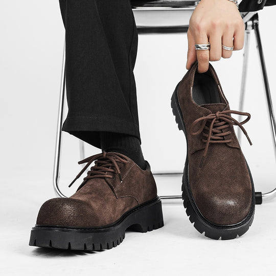 Damen modische Schnürschuhe mit robuster Sohle R&B