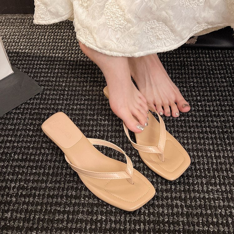 Damen Elegante Slipper mit elegantem Absatz