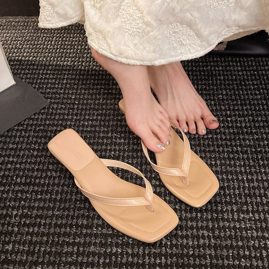 Damen Elegante Slipper mit elegantem Absatz R&B