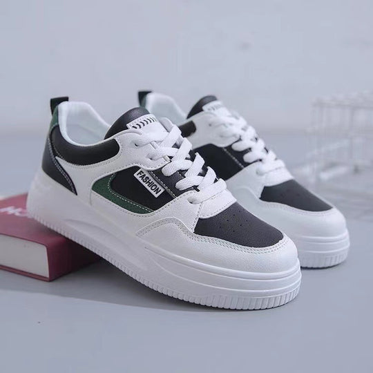Damen modische Plateau-Sneaker mit atmungsaktiver Oberfläche und extra Dämpfung R&B