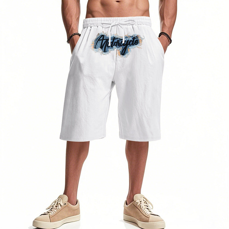 Herren lässige Komfort-Shorts mit verstellbarem Kordelzug und praktischen Seitentaschen R&B