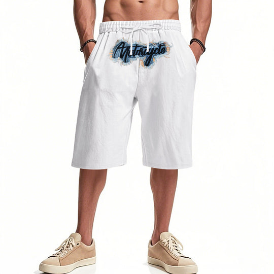 Herren lässige Komfort-Shorts mit verstellbarem Kordelzug und praktischen Seitentaschen R&B