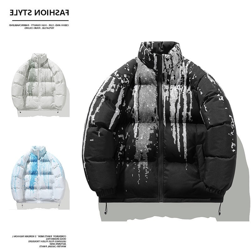 Damen Winterpufferjacke mit elastischen Bündchen und stylischem Design R&B