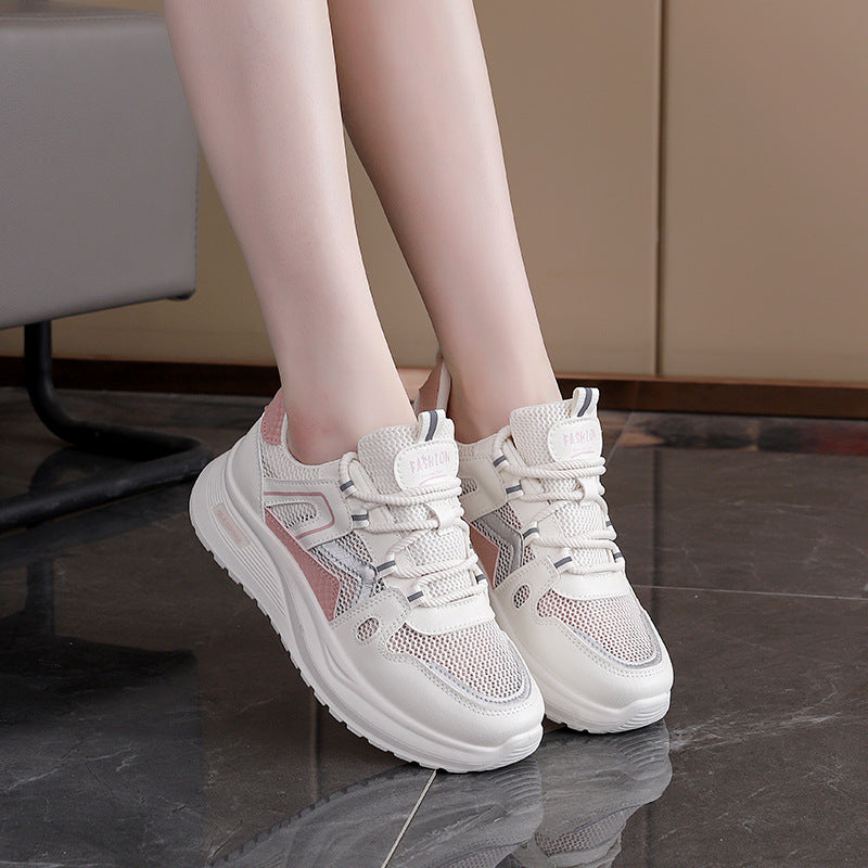 Damen Sneakers mit atmungsaktivem Mesh-Design und stoßdämpfender Sohle R&B