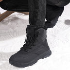 Damen wasserdichte Winterstiefel mit isolierender Fütterung und griffiger Profilsohle