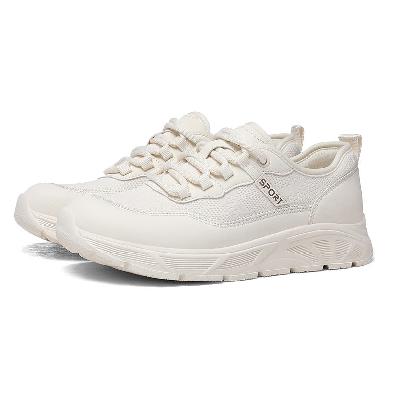 Damen Sportliche Freizeit-Sneaker mit elastischem Schnürsystem und dämpfender Sohle R&B