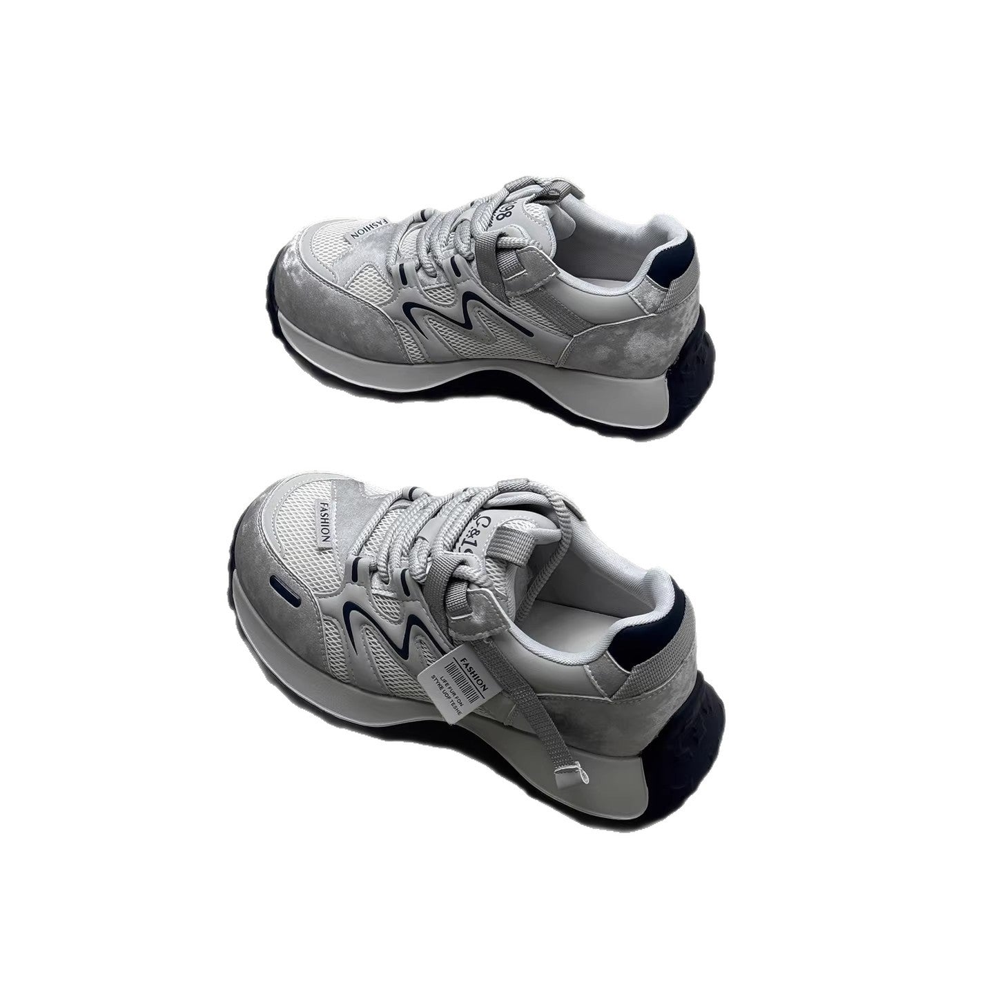 Damen Sportliche Sneakers mit hohem Tragekomfort und atmungsaktiver Obermaterialkombination R&B