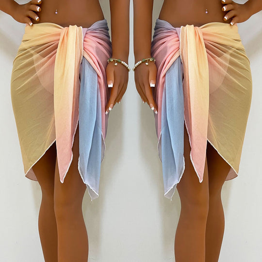 Damen luftiger Strandkimono aus leichtem Material R&B