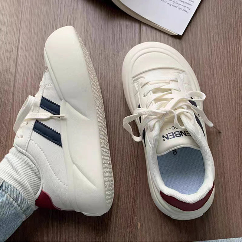 Damen Sportliche Sneakers mit gepolstertem Innenfutter und rutschfester Laufsohle R&B