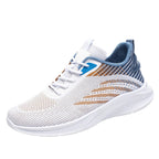 Damen Atmungsaktive Laufschuhe mit flexiblen Netz-Einsätzen und rutschfester Sohle R&B