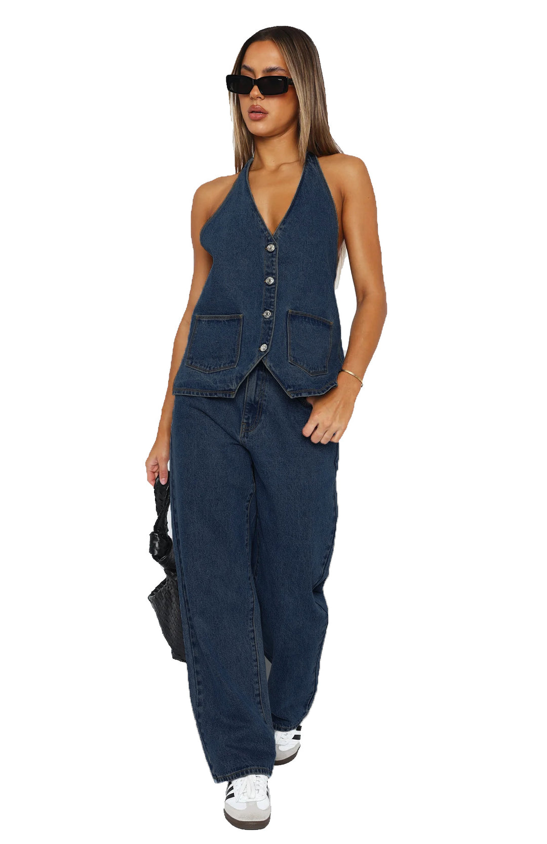 Damen Elegantes und lässiges Zweiteiler-Anzug-Set R&B
