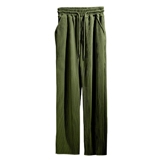 Damen elegante Relaxed Fit Hose mit Gummi-Taille R&B