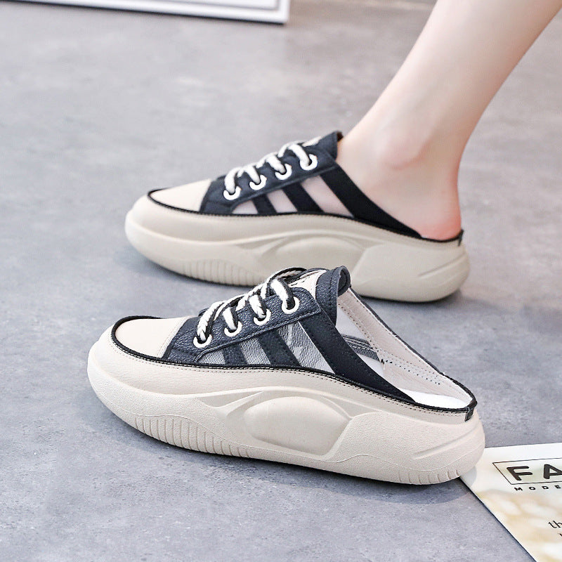 Damen Clogsneaker mit atmungsaktivem Mesh-Obermaterial und rutschfester Sohle R&B