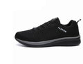 Unisex nan nahtloser Strick-Freizeitschuh mit gepolstertem Innenkragen, Zuglasche und profilierter Gummilaufsohle R&B
