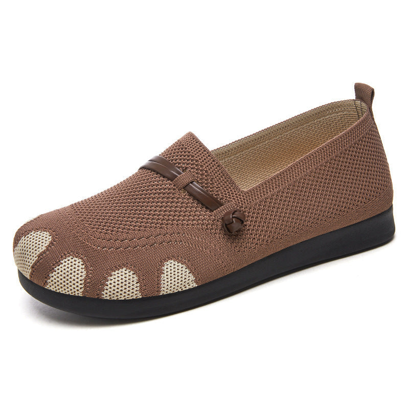 Damen Komfortable Slip-On Clogs mit atmungsaktivem Obermaterial und flexiblem Fußbett
