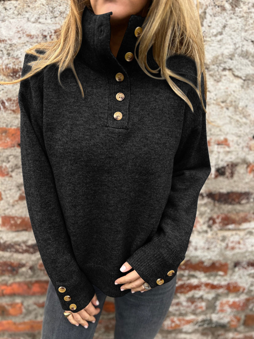 Damen lässiger Pullover R&B