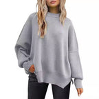 Damen lockerer Strickpullover R&B