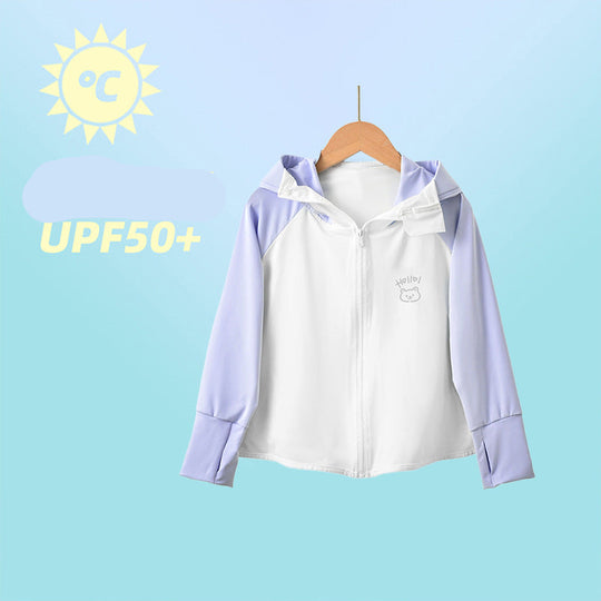 Damen leichte UV-Schutzjacke mit Reißverschluss R&B