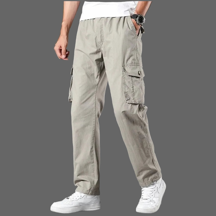 Herren Cargo-Hosen mit multifunktionalen Taschen und atmungsaktivem Stoff R&B
