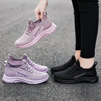 Damen Sportliche Schnürschuhe mit atmungsaktivem Obermaterial R&B