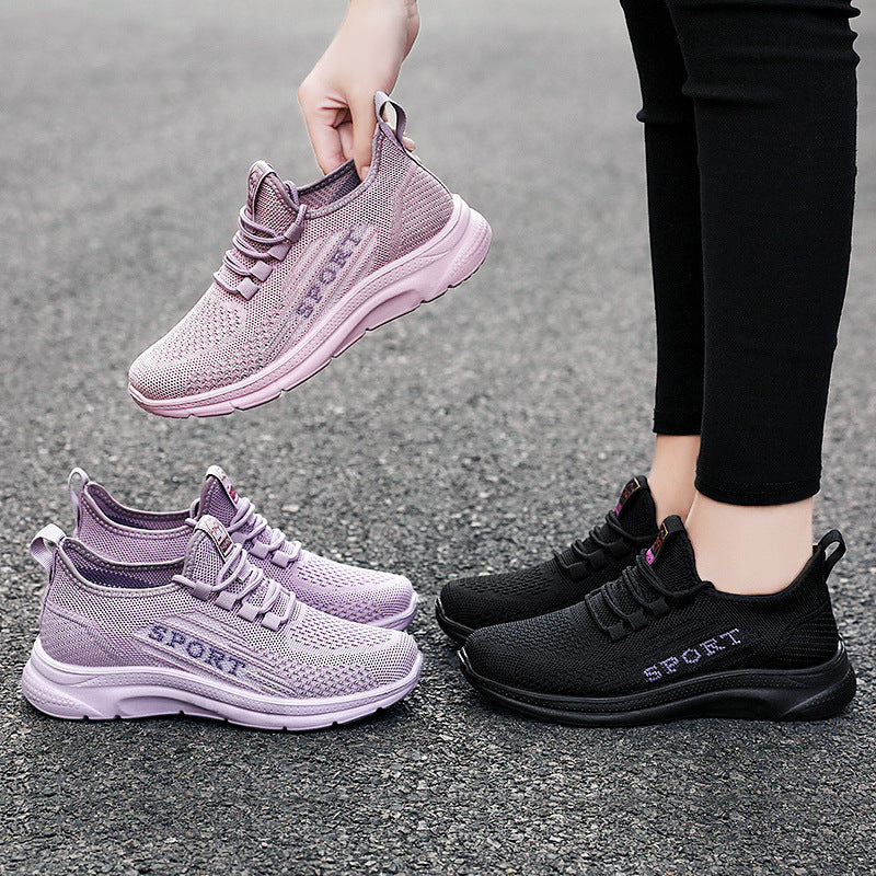 Damen Sportliche Schnürschuhe mit atmungsaktivem Obermaterial R&B