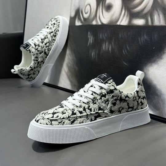 Damen Freizeitschuhe mit floralem Muster R&B