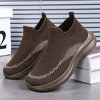 Damen Atmungsaktive und elastische Sneakers mit rutschfester Sohle