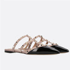 Damen elegante Slingback-Pumps mit funkelnden Strassdetails