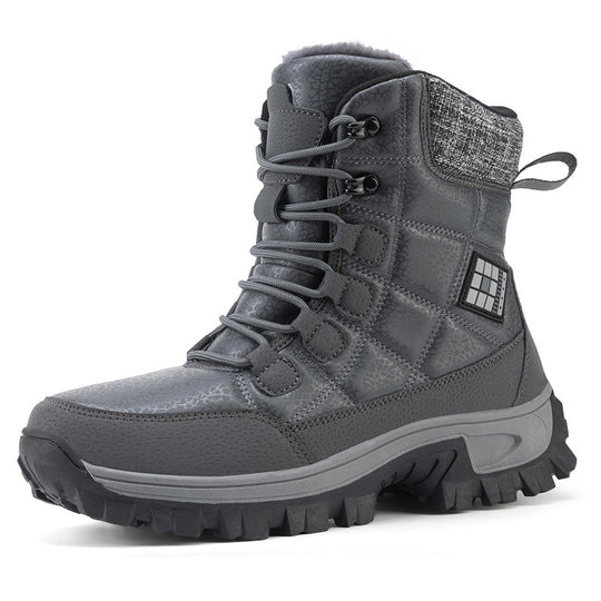 Damen Winterlicher Stiefel mit rutschfester Sohle und isolierendem Futter R&B