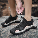 Damen Atmungsaktive Trekking Sandalen mit rutschfester Sohle R&B