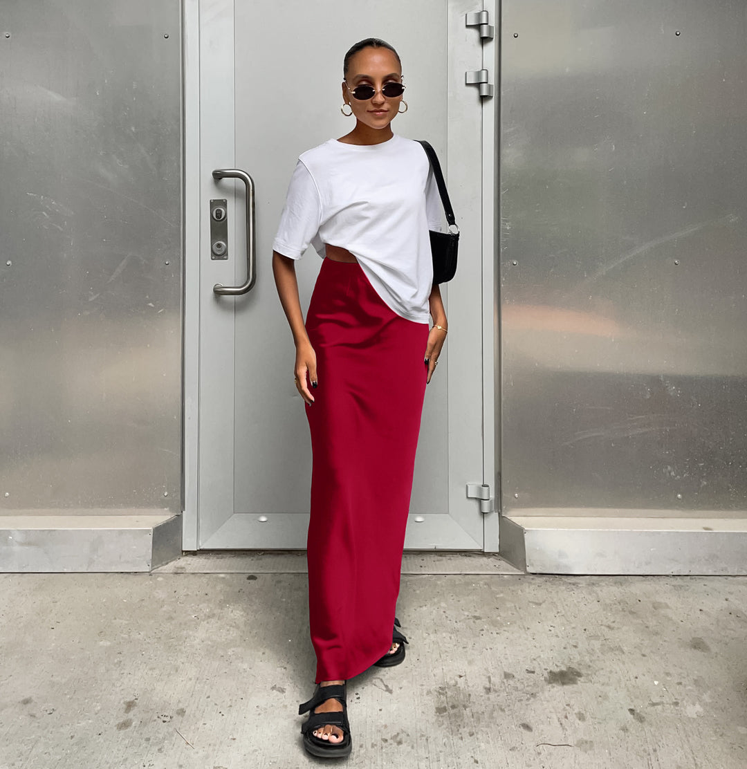 Damen Elegantes Maxirock mit stilvollem Schnitt R&B