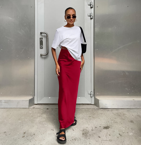 Damen Elegantes Maxirock mit stilvollem Schnitt R&B