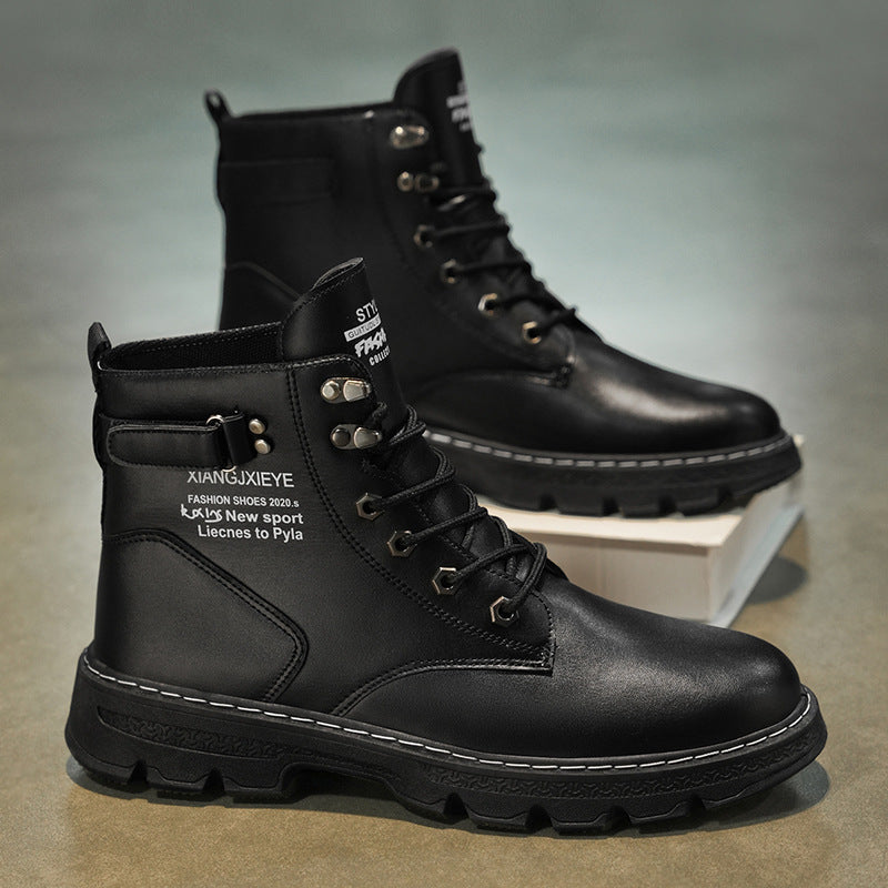 Damen hochwertige Winterstiefel mit robustem Design und rutschfester Sohle R&B