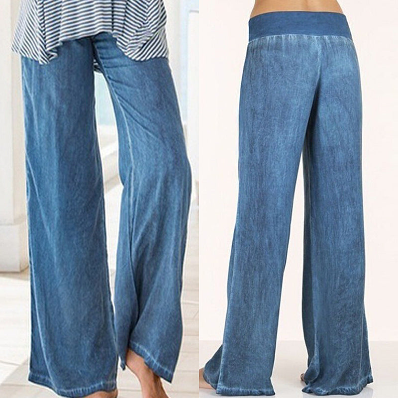 Damen lässige Weite Hose R&B