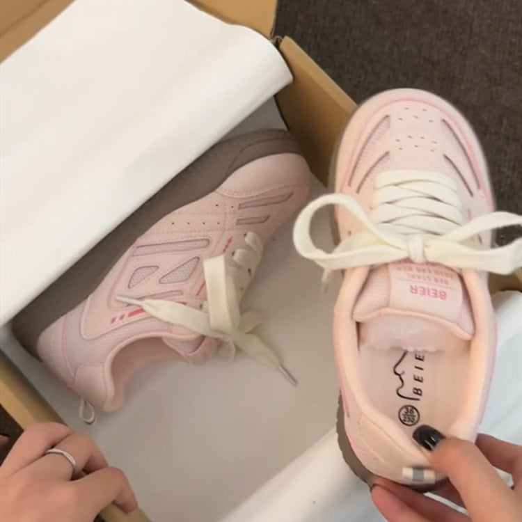 Damen Sportliche Lauf-Sneaker mit atmungsaktiver Mesh-Oberfläche und dämpfendem Sohlenprofil R&B