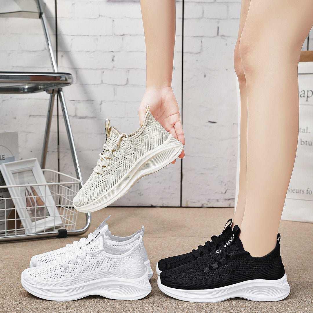 Damen Leichte und Atmungsaktive Freizeitschuhe mit flexiblem Obermaterial R&B