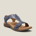Damen Bequeme Sandalen mit anatomischem Fußbett und verstellbarem Riemendesign R&B