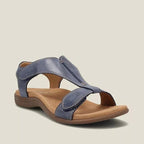 Damen Bequeme Sandalen mit anatomischem Fußbett und verstellbarem Riemendesign R&B