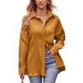 Damen Elegante gestreifte Bluse im Oversized-Schnitt R&B