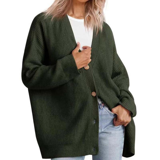 R&B | Klassische Strick-Strickjacke für Alltag