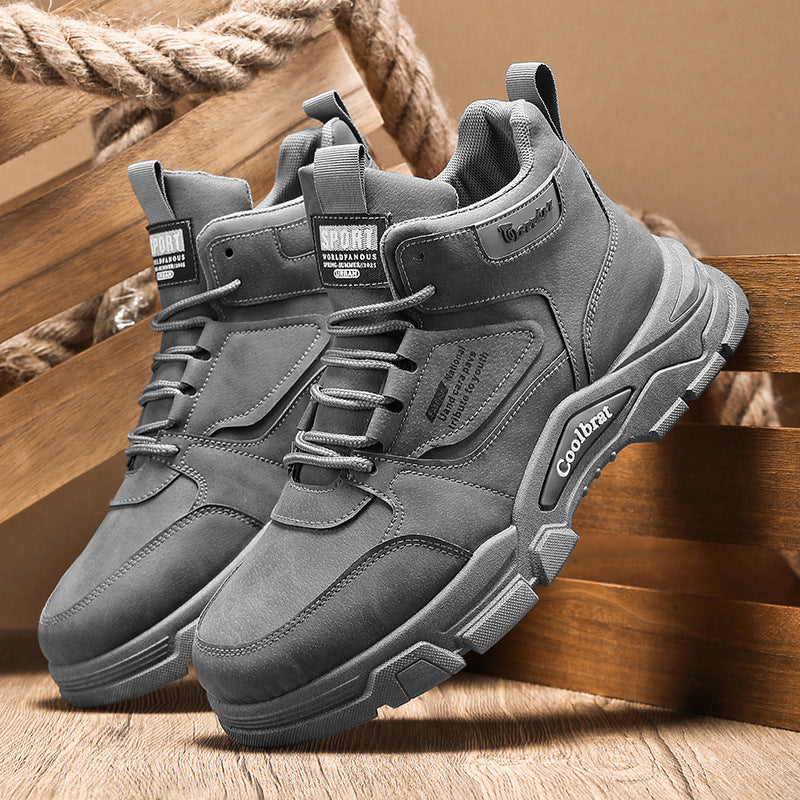 Damen robuste und atmungsaktive High-Top Sneakers R&B