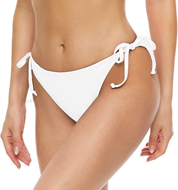 Damen Bikini-Höschen mit verstellbaren Seitenbindern R&B