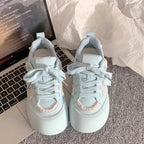 Damen Modische Plateausneaker mit lässigem Design und komfortabler Dämpfung R&B