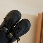 Damen Modische Plateau-Sneaker mit bequemem Schnürsystem und urbanem Design R&B