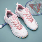 Damen Sportliche Badminton-Sneaker mit dämpfender Sohle und atmungsaktivem Obermaterial R&B