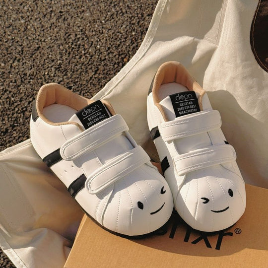 Damen Bequeme Sneaker mit Klettverschluss und sportlichem Design R&B