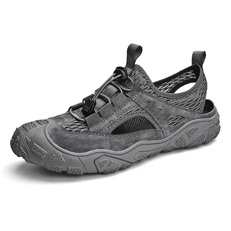 Damen Aqua-Sneaker mit Riemen und atmungsaktivem Netz R&B