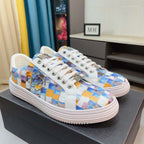 Damen Sneakers mit trendigem Krokodil-Leder-Design und modischem Akzent R&B