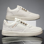Damen Sneakers aus hochwertigem Kunstleder mit atmungsaktiver Innensohle R&B