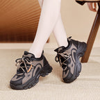 Damen Trendige Schnürschuhe mit Komfortsohle und atmungsaktivem Futter R&B